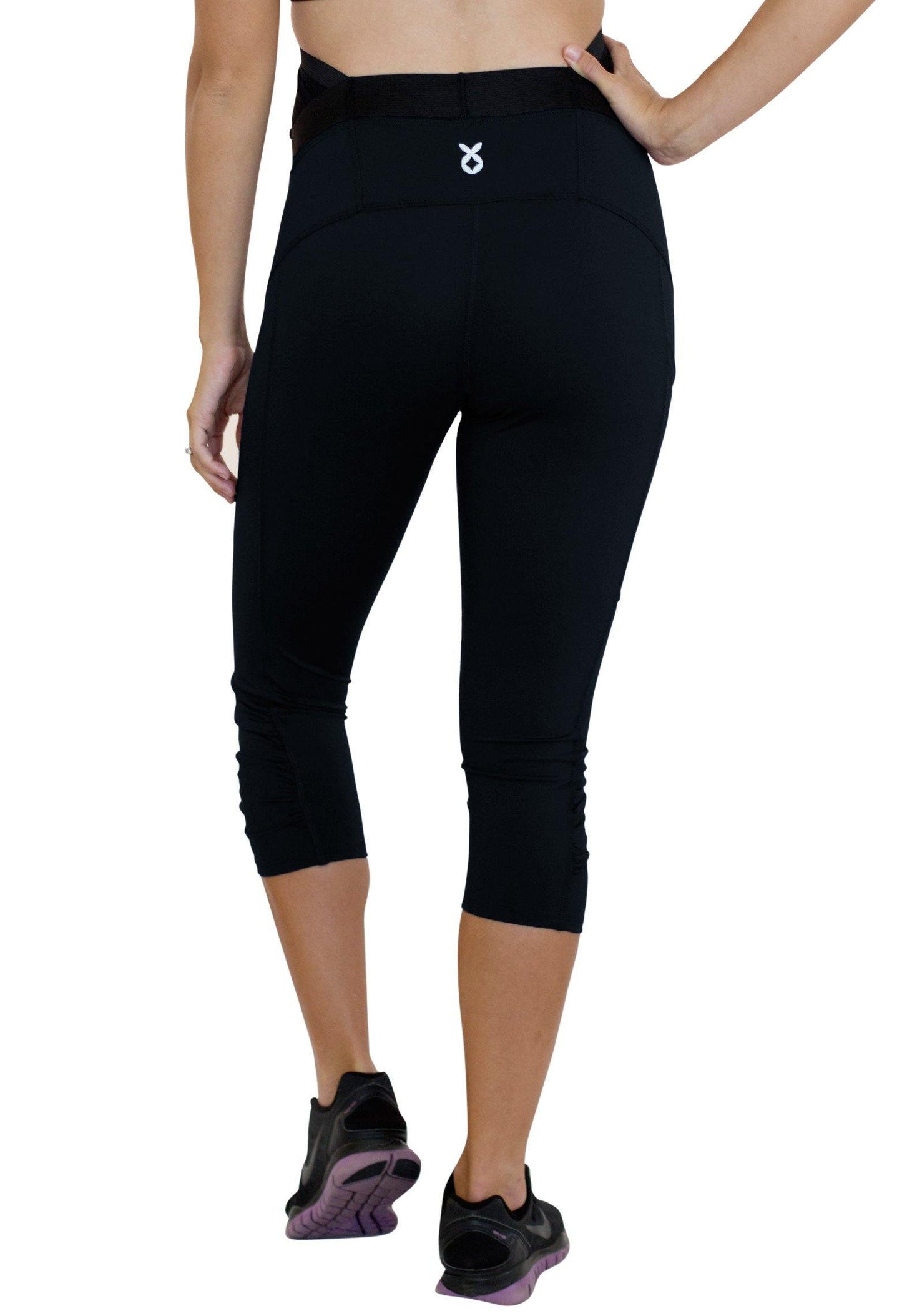 Maternity Capris with Pocket | Runs Small - SIZE UP - Mumberry