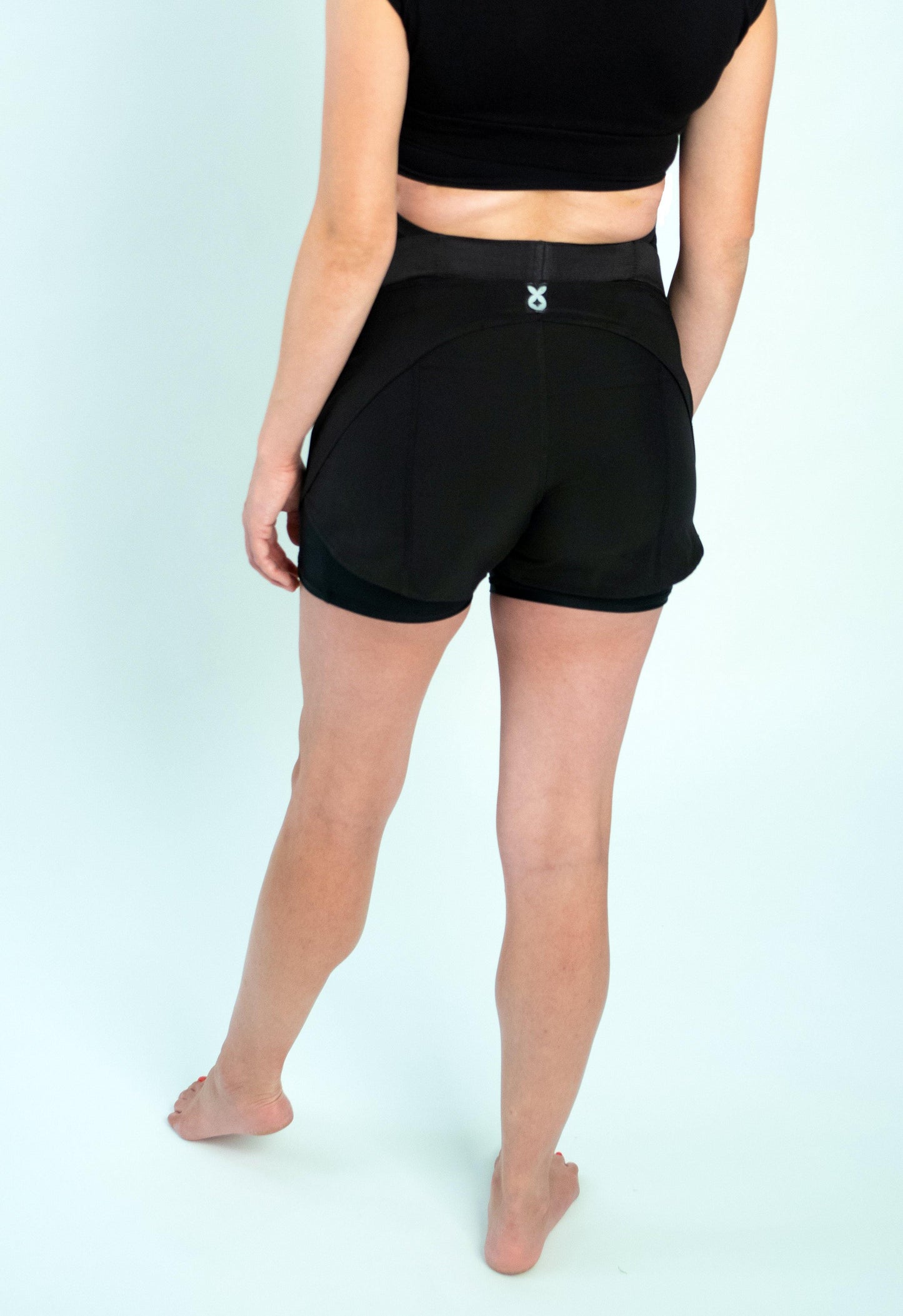 Bella Maternity Yoga Shorts with Mumband® - Mumberry